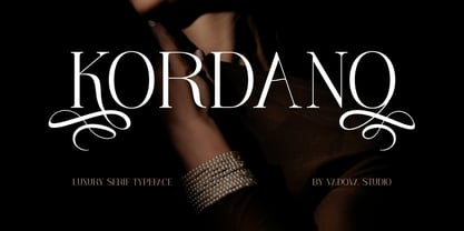Kordano Font Poster 1
