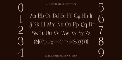 Kordano Font Poster 2