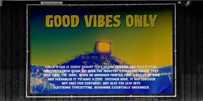 Funky Dough Font Poster 8