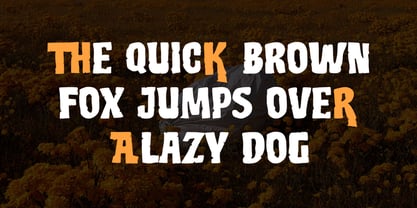 Funky Dough Font Poster 3