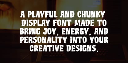Funky Dough Font Poster 6