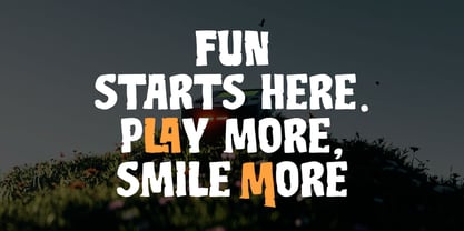 Funky Dough Font Poster 2