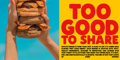 Holiday Sunshine Font Poster 3