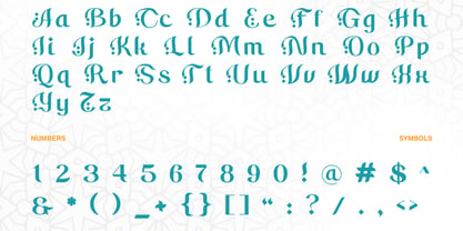 Zareen Font Poster 2