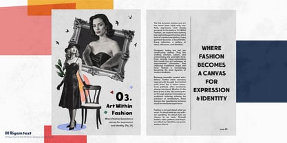 JH Riyam text Font Poster 8