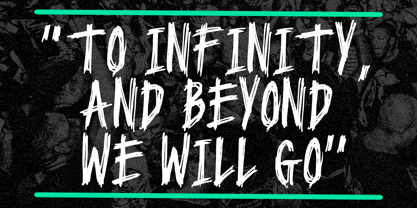 Punk Terror Font Poster 3
