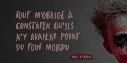 Enfant Terrible Font Poster 3