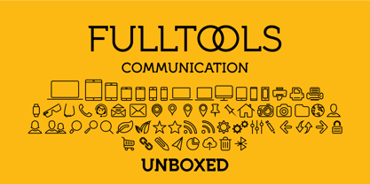 Full Tools Font Poster 5