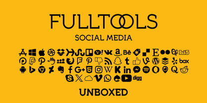 Full Tools Font Poster 3