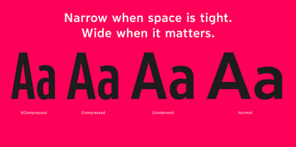 Limit Variable Concept Full Font Poster 5