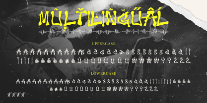 Tarophis Font Poster 9