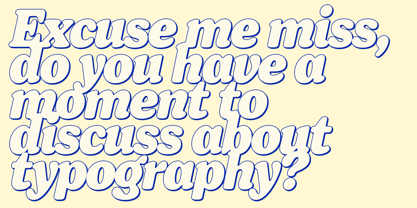 Giorgia Font Poster 3