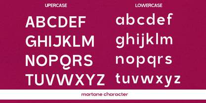 Mortane Font Poster 9
