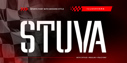 Stuva Sports Font Poster 1