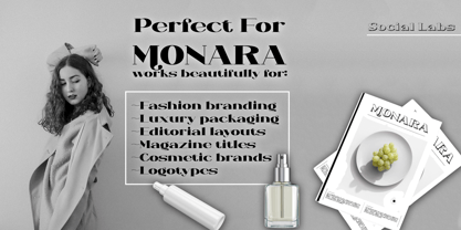 Monara Font Poster 8