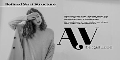 Monara Font Poster 6
