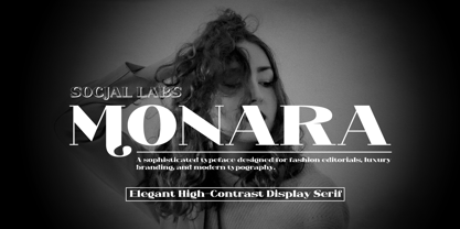 Monara Font Poster 1