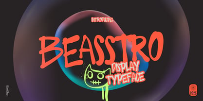 Beasstro Font Poster 1