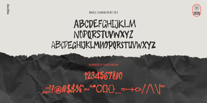 Beasstro Font Poster 9