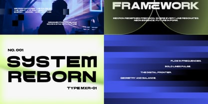 Mexron Font Poster 4