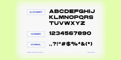 Mexron Font Poster 2