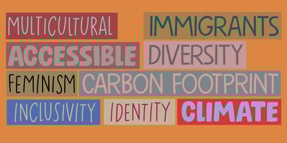 Pants On Fire Font Poster 2