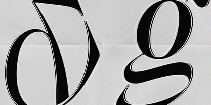 Sinclair Pro Obsession Font Poster 14