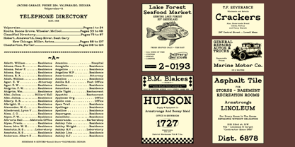 Rehative Font Poster 7