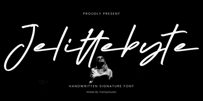 Jelittebyte Font Poster 1