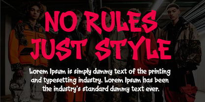 Scriblox Font Poster 2