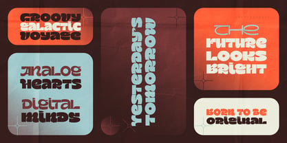 Terax Dimention Font Poster 6