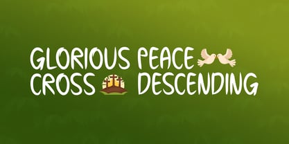 Easter Sacred Font Poster 2