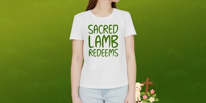 Easter Sacred Font Poster 3