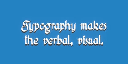 Poster Flourish Font Poster 2