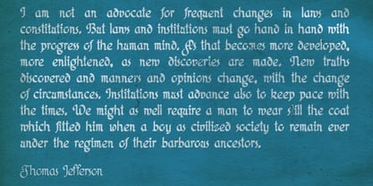 Poster Flourish Font Poster 4
