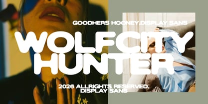 Goodhers Hooney Font Poster 3