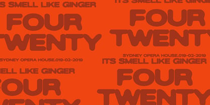 Goodhers Hooney Font Poster 10