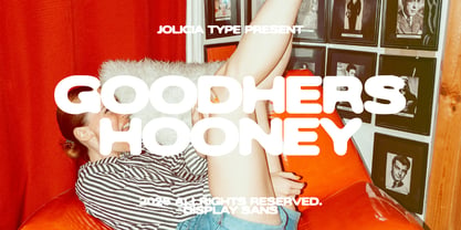 Goodhers Hooney Font Poster 1