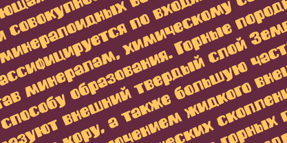 Brusnika Font Poster 4