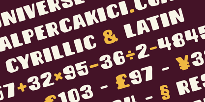 Brusnika Font Poster 12