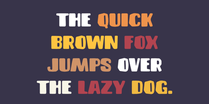 Brusnika Font Poster 6