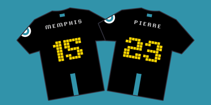 Pixelion Font Poster 8