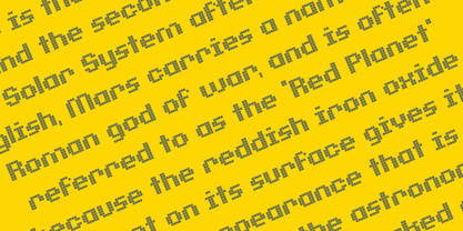 Pixelion Font Poster 5