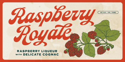 Alfondale Font Poster 2