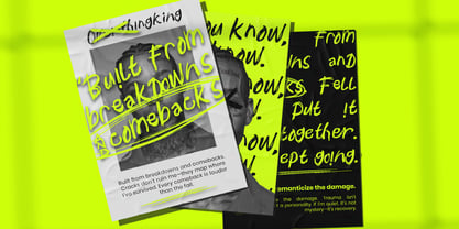 Mental Sickness Font Poster 7