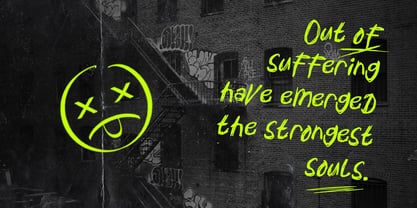 Mental Sickness Font Poster 4