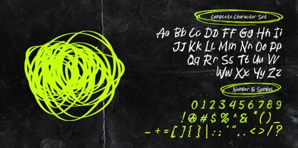 Mental Sickness Font Poster 2