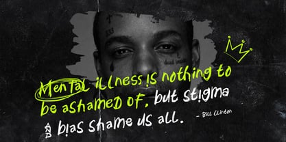 Mental Sickness Font Poster 5