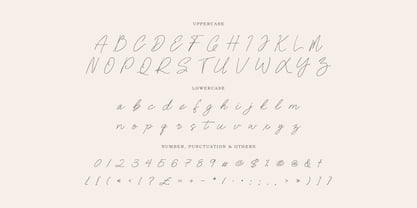 Risallatig Font Poster 6