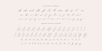 Risallatig Font Poster 9